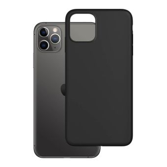 Silikónové puzdro na Apple iPhone 11 Pro Max 3Mk Matt čierne