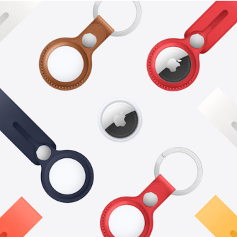 Kľúčenka na Apple AirTag modrá