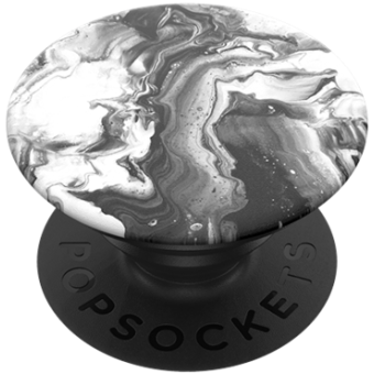 PopSockets PopGrip Gen.2, Ghost Marble, čierno-biely mramor
