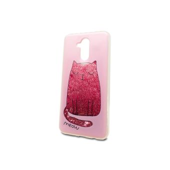 Silikónové puzdro na Apple iPhone 12/12 Pro Shimmer Design Cat