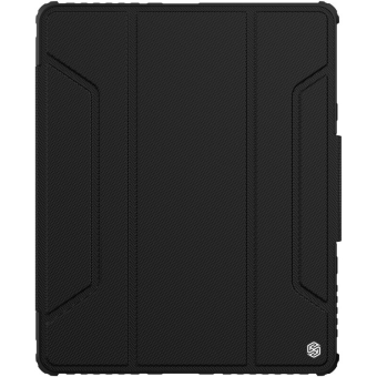 Diárové puzdro na Apple iPad 12.9 2020/2021/2022 Nillkin Bumper Pro Protective Stand čierne