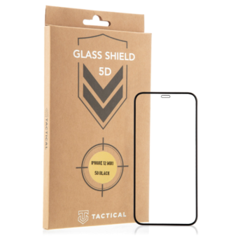 Tvrdené sklo na Apple iPhone 13 mini Tactical Shield 5D čierne