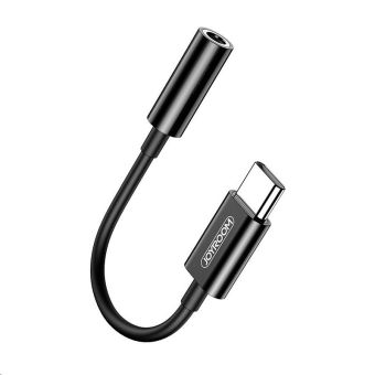 Redukcia Joyroom s konektormi USB Type-C - 3,5 mm jack čierny
