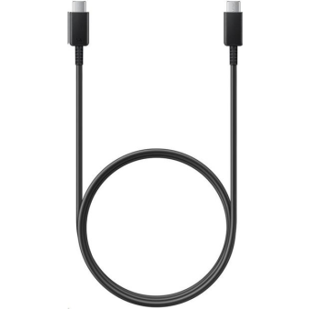 Kábel Samsung EP-DN975BWE, USB-C na USB-C, 5A, 1m, čierny (Bulk)