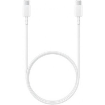 Kábel Samsung EP-DN975BWE, USB-C na USB-C, 5A, 1m, biely (Bulk)