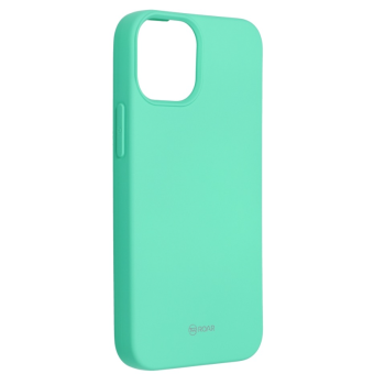 Silikónové puzdro na Apple iPhone 13 Roar Colorful Jelly mätové