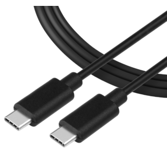 Kábel Tactical Smooth Thread USB-C/USB-C 1 m čierny