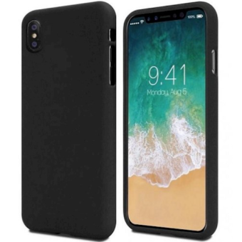 Silikónové puzdro na Apple iPhone 13 Pro Mercury Soft Jelly čierne