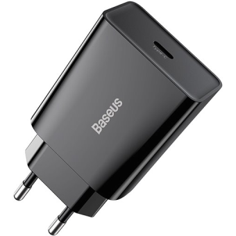 Rýchlonabíjačka Baseus Speed Mini CCFS-SN01, USB-C 20W, čierna