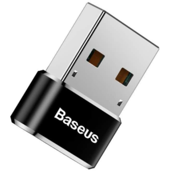 Redukcia BASEUS USB/USB-C čierna