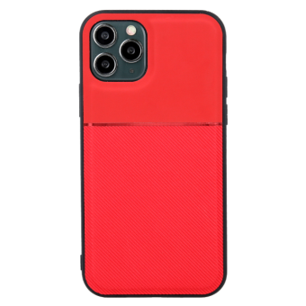 Plastové puzdro na Samsung Galaxy A52/A52 5G/A52s 5G Elegance červené