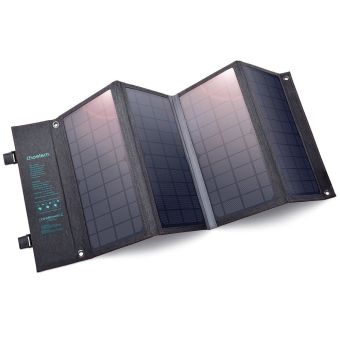 Solárna nabíjačka Solar Panel Choetech SC006 36 W USB-A/USB-C sivá 