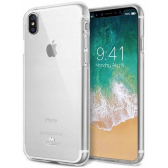 Silikónové puzdro na Apple iPhone 12 mini Mercury Clear Jelly transparentné