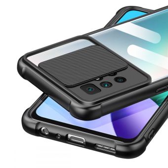 Plastové puzdro na Xiaomi Redmi 10 Tech-protect CamShield čierne