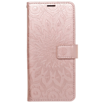 Diárové puzdro na Xiaomi Redmi 9A/9AT/9i Forcell MEZZO mandala ružovozlaté