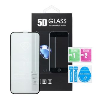 Ochranné sklo 5D Full Glue Tempered Glass Apple iPhone 13/16e (MATTE) čierne