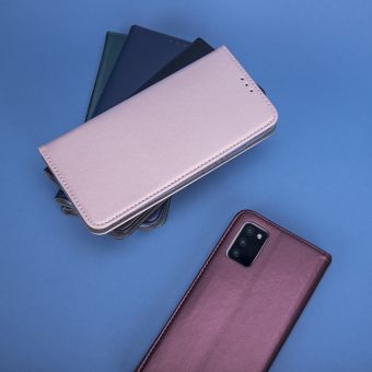 Diárové puzdro na Samsung Galaxy A13 A135 Smart Magnetic bordové