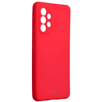 Silikónové puzdro na Samsung Galaxy A53 5G Roar Colorful Jelly ružové