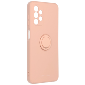 Silikónové puzdro na Samsung Galaxy A13 5G Roar Amber ružové