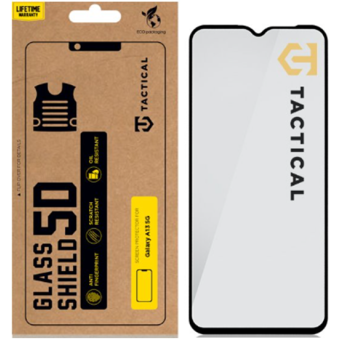 Tvrdené sklo na Samsung Galaxy A13 5G Tactical Shield 5D celotvárové čierne