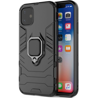 Odolné puzdro na Xiaomi Redmi Note 10 5G/Poco M3 Pro/M3 Pro 5G Ring Armor čierne 