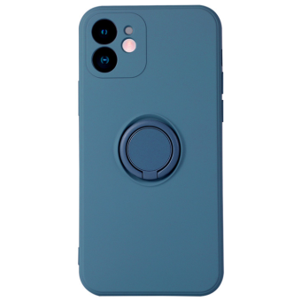 Silikónové puzdro Xiaomi 11T/11T Pro Vennus Finger Ring modré