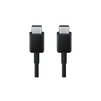 Kábel Samsung EP-DX310JBE, USB-C na USB-C 3A, 1.8m, čierny (Blister)
