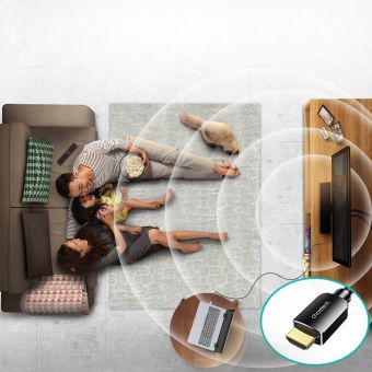 Dátový kábel Choetech HDMI 2.1 8K 60Hz/4K 144Hz/2K165Hz 3D Dynamic HDR 2m čierny