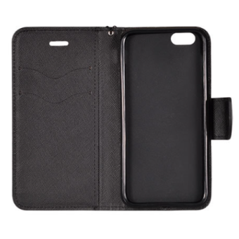 Diárové puzdro na Samsung Galaxy S22 Plus 5G Fancy čierne