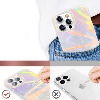 Zadné puzdro na Apple iPhone 13 Pro Kingxbar Shell ružové