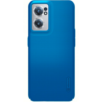 Plastové puzdro na Realme 9i/Oppo A96 Nillkin Super Frosted modré