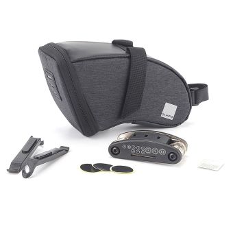 SAHOO 131470S-SA, taška na bicykel pod sedadlo, 0,8L, čierna