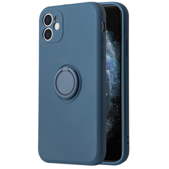 Silikónové puzdro na Samsung Galaxy A03 Silicone Ring modré