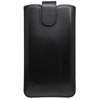 Puzdro vsuvka Uni 4 XXL PU koža čierne