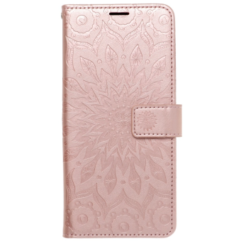 Diárové puzdro na Xiaomi Redmi Note 11 Pro/11 Pro 5G Forcell MEZZO mandala ružovozlaté