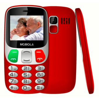 Mobiola MB800, Dual SIM, red  - SK distribúcia