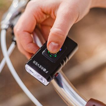 Forever Outdoor Active BLG-200, set svetlo zadné a predné, čierna - Poškodená krabica