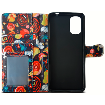 Diárové puzdro na Xiaomi Redmi Note 11/Note 11S Licence ART Book kvety a motýle