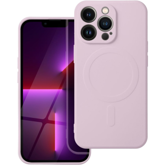 Silikónové puzdro na Apple iPhone 13 Pro Max Silicone Mag Cover ružové