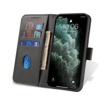 Diárové puzdro na Motorola Moto G82 5G Magnet Elegance čierne