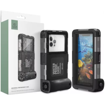 Odolné puzdro univerzálne aj na potápanie Tech-Protect čierne