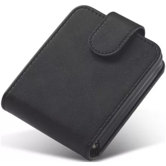 Diárové puzdro na Samsung Galaxy Z Flip 4 5G F721 Tech-Protect Wallet čierne