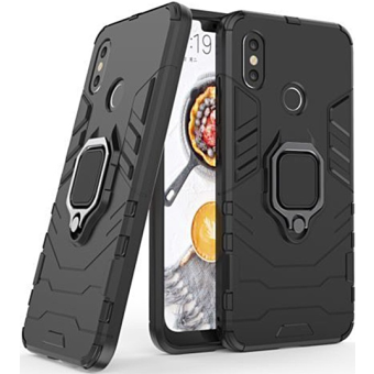 Odolné puzdro na Xiaomi Redmi 10 2020/2022 Ring Armor Rugged čierne