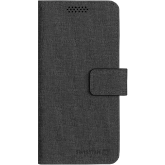 Diárové puzdro univerzálne Swissten Libro XL (158x80mm) čierne