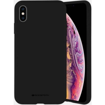 Silikónové puzdro na Apple iPhone 14 Mercury Soft čierne