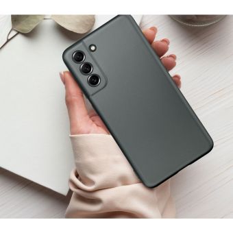 Silikónové puzdro na Samsung Galaxy A23 5G A236 Metallic sivé