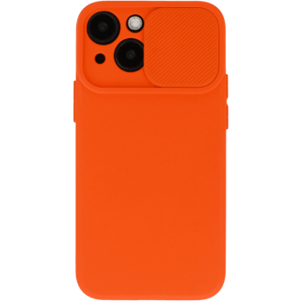 Silikónové puzdro na Samsung Galaxy A13 A135 Camshield Soft oranžové