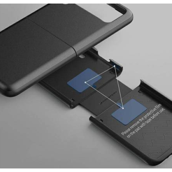 Plastové puzdro na Samsung Galaxy Z Flip 4 5G F721 Mercury TPC Hard čierne