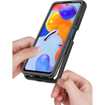 Odolné puzdro na Xiaomi Redmi Note 11 Pro LTE/5G Tech-Protect Full Body Defense 360 čierne