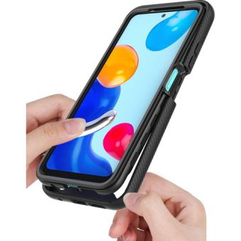Odolné puzdro na Xiaomi Redmi Note 11/11s Tech-Protect Full Body Defense 360 čierne